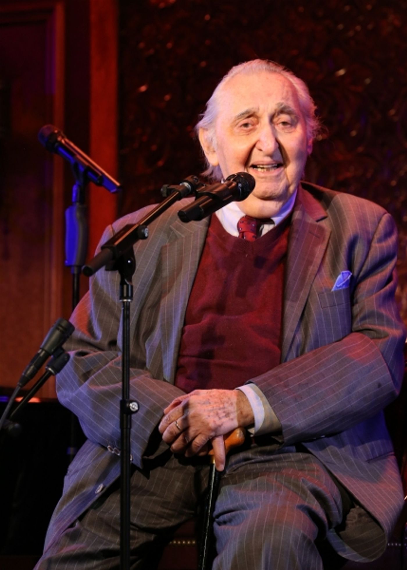 Photo Coverage: Fyvush Finkel Previews Show at 54 Below  Image