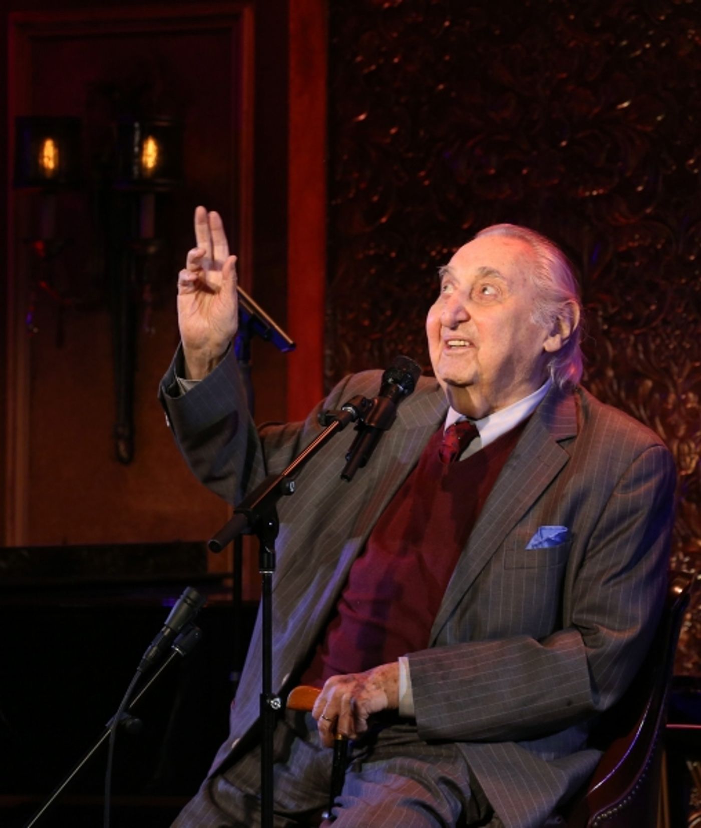 Photo Coverage: Fyvush Finkel Previews Show at 54 Below  Image
