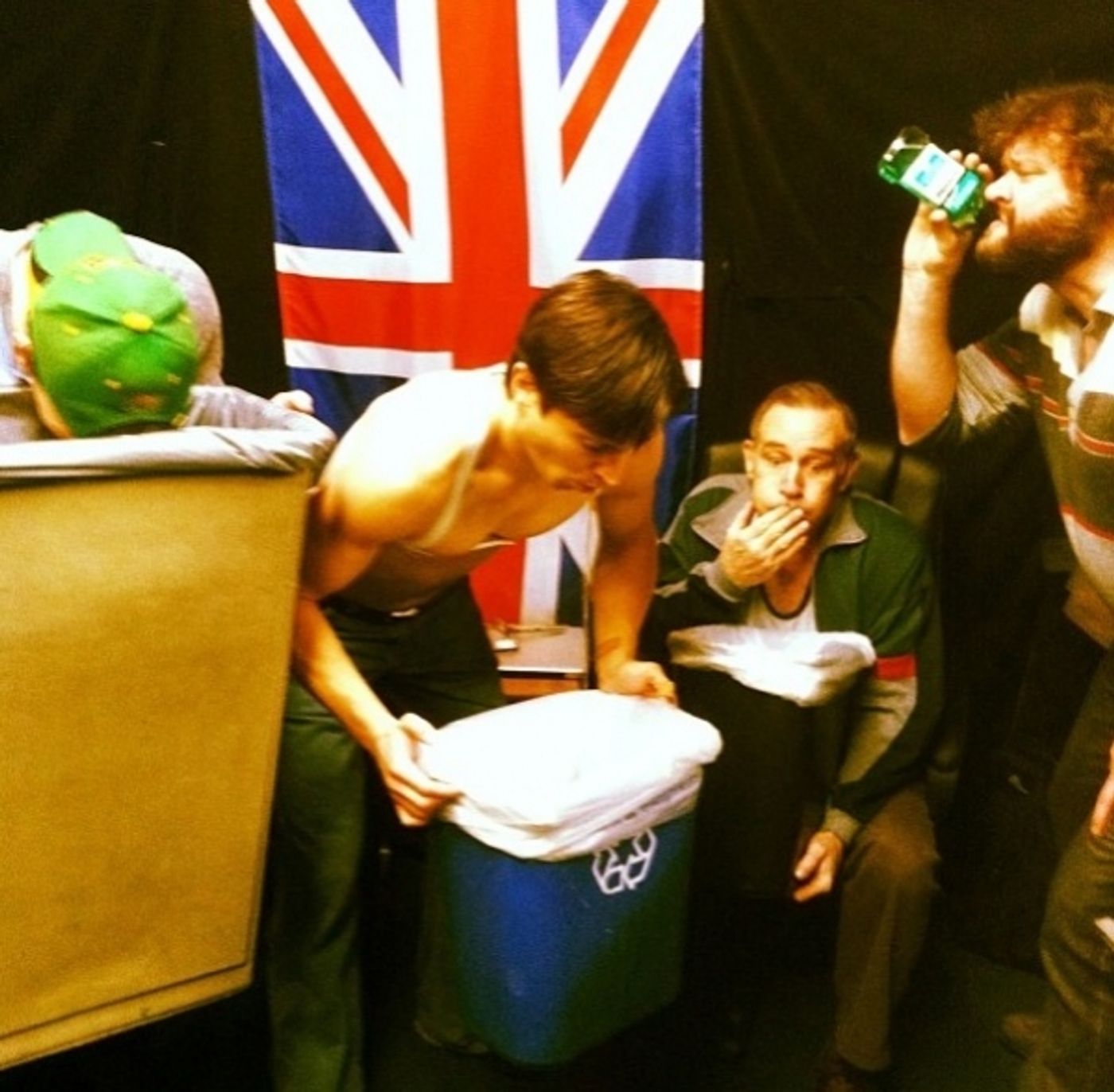 Photo Flash: Saturday Intermission Pics, 3/15 - Getting Ready for St. Patrick's, 50 SHADES Welcomes HEATHERS, and More!  Image