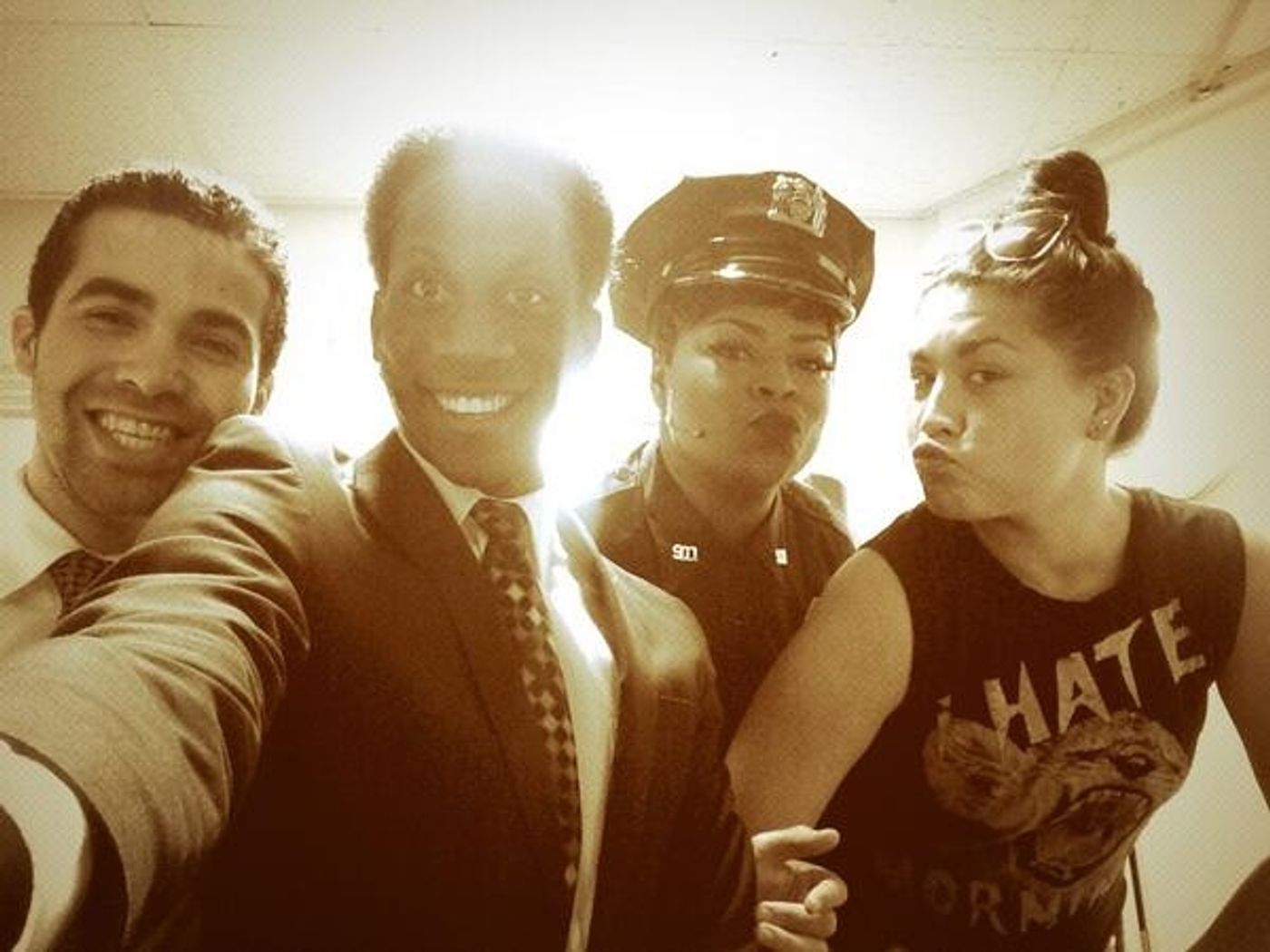 Photo Flash: Saturday Intermission Pics, 3/15 - Getting Ready for St. Patrick's, 50 SHADES Welcomes HEATHERS, and More!  Image