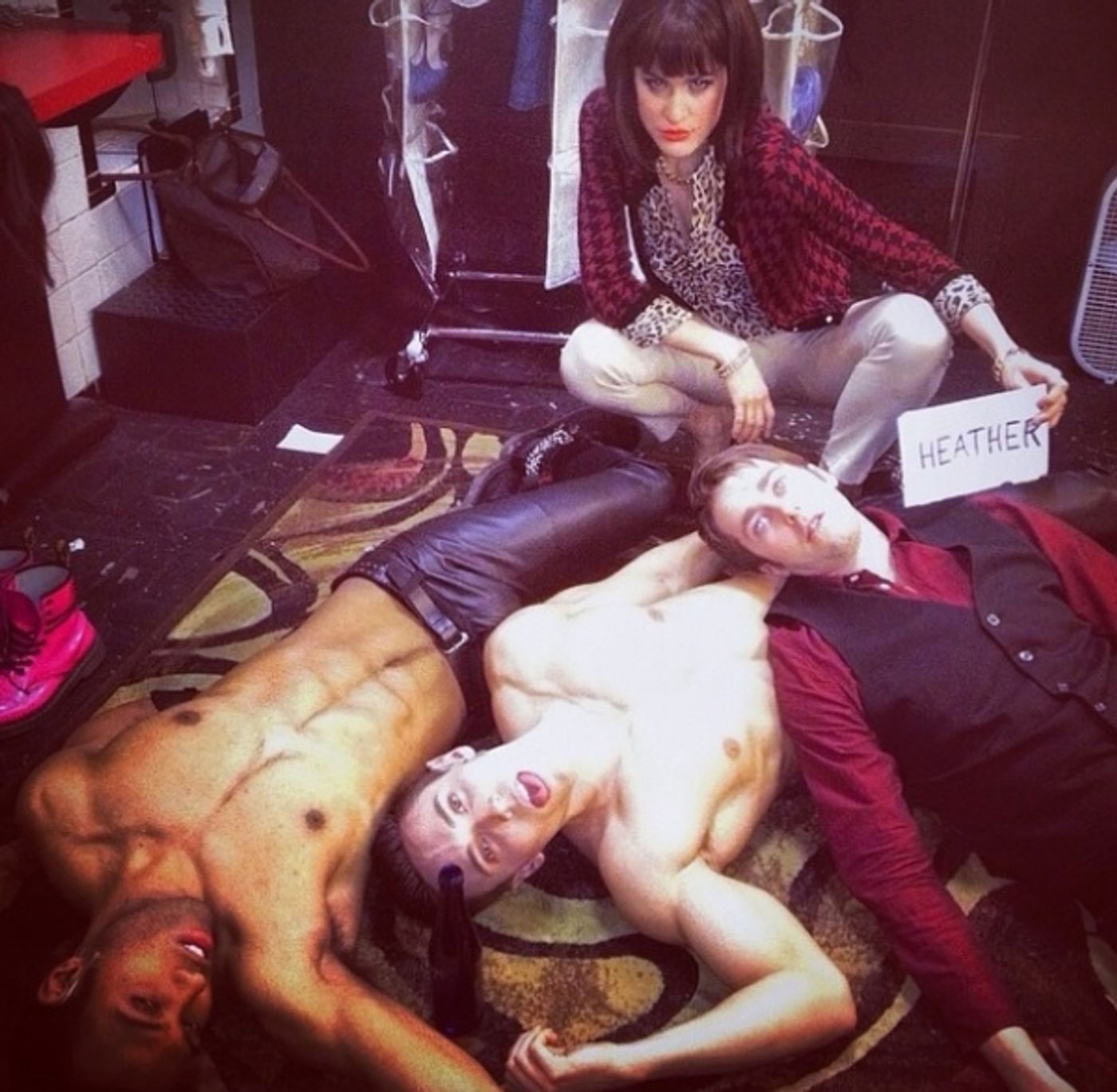 Photo Flash: Saturday Intermission Pics, 3/15 - Getting Ready for St. Patrick's, 50 SHADES Welcomes HEATHERS, and More!  Image