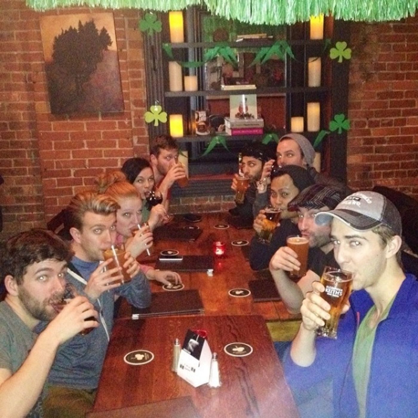 Photo Flash: Saturday Intermission Pics, 3/15 - Getting Ready for St. Patrick's, 50 SHADES Welcomes HEATHERS, and More!  Image