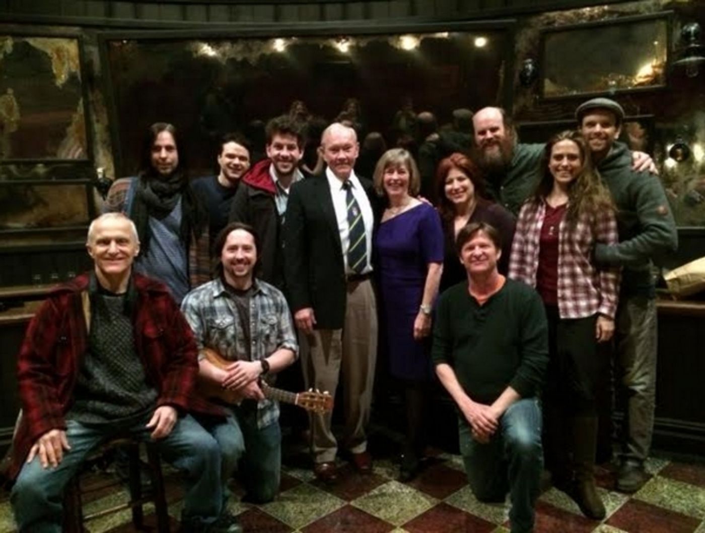 Photo Flash Exclusive: General Martin Dempsey Visits Broadway's ONCE  Image