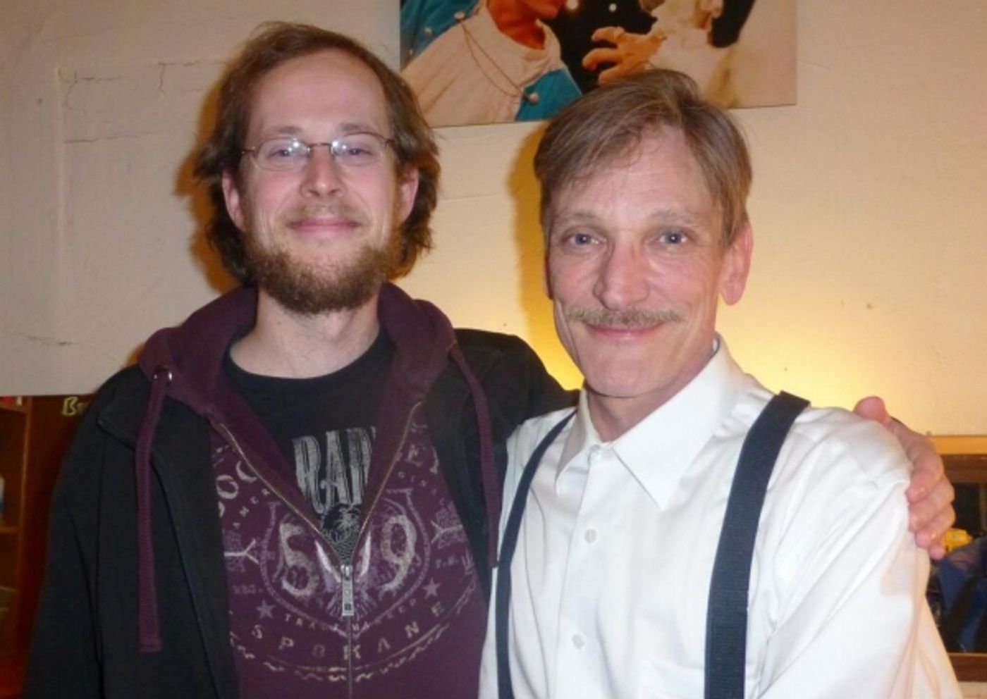 Photo Flash: Saturday Intermission Pics - March 15 - Part 2 - BULLETS OVER BROADWAY's First SIP; Plus 'THREEPENNY,' DISASTER! & More! Photo Flash: Saturday Intermission Pics - March 15 - Part 2 - BULLETS OVER BROADWAY's First SIP; Plus 'THREEPENNY,' DISASTER! & More! Image