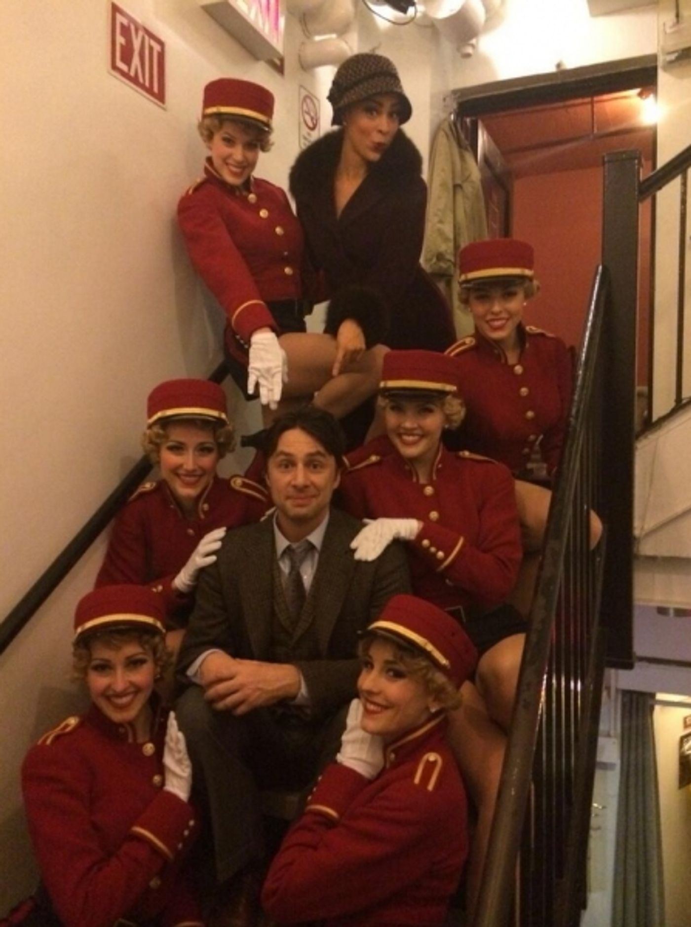 Photo Flash: Saturday Intermission Pics - March 15 - Part 2 - BULLETS OVER BROADWAY's First SIP; Plus 'THREEPENNY,' DISASTER! & More! Photo Flash: Saturday Intermission Pics - March 15 - Part 2 - BULLETS OVER BROADWAY's First SIP; Plus 'THREEPENNY,' DISASTER! & More! Image