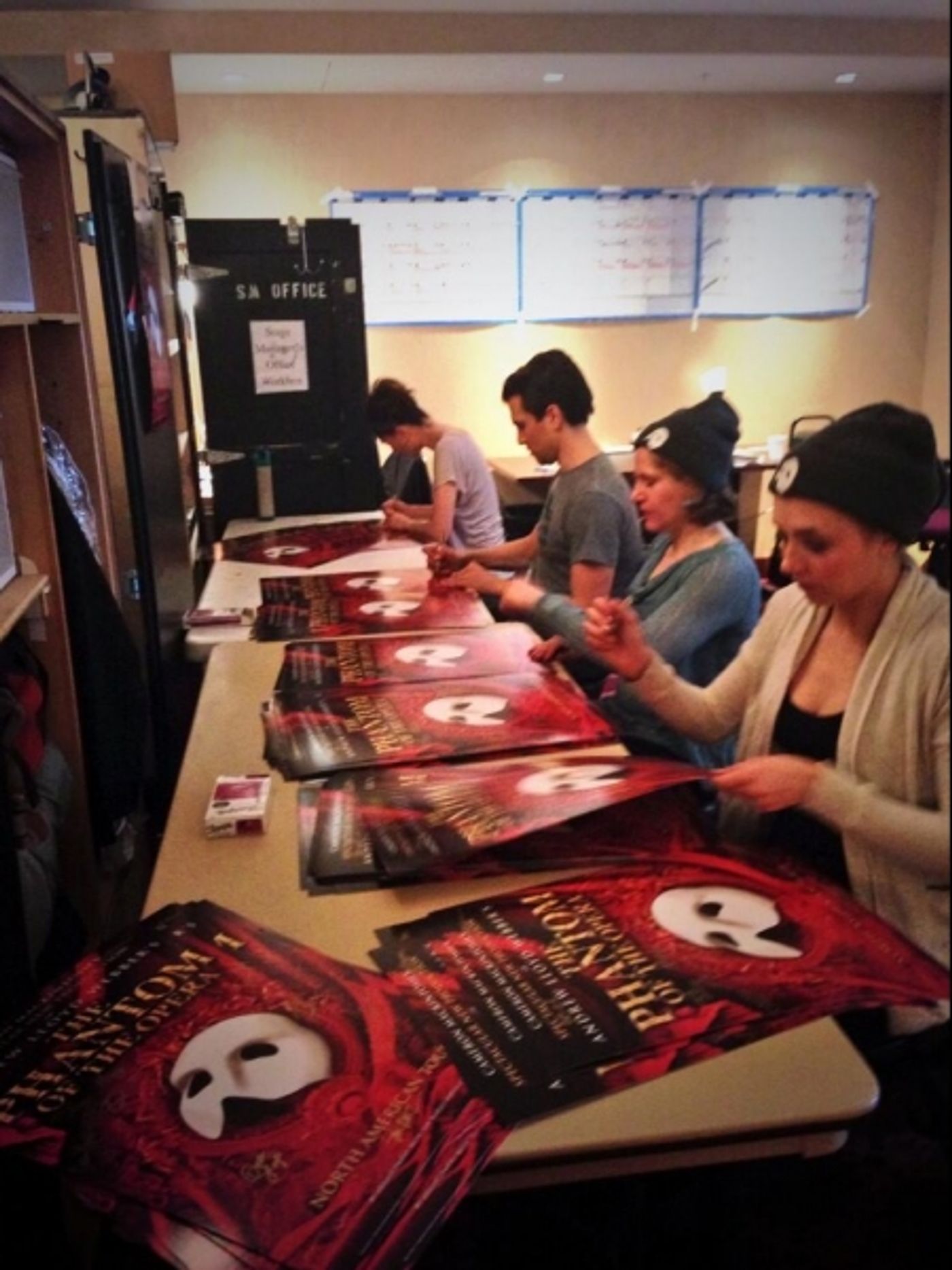 Photo Flash: Saturday Intermission Pics - March 15 - Part 2 - BULLETS OVER BROADWAY's First SIP; Plus 'THREEPENNY,' DISASTER! & More! Photo Flash: Saturday Intermission Pics - March 15 - Part 2 - BULLETS OVER BROADWAY's First SIP; Plus 'THREEPENNY,' DISASTER! & More! Image