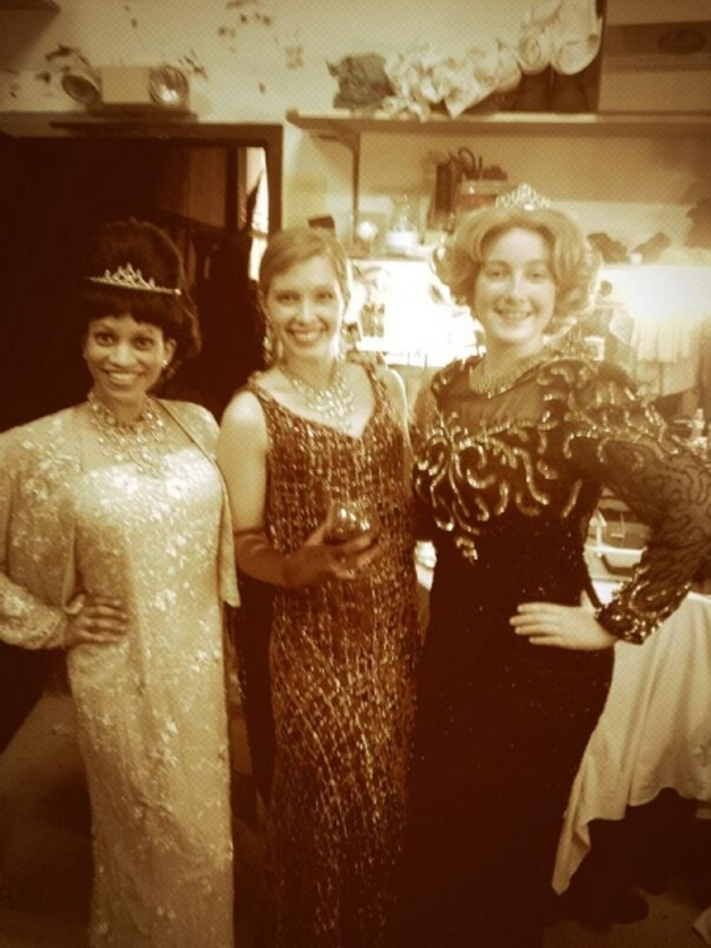 Photo Flash: Saturday Intermission Pics - March 15 - Part 2 - BULLETS OVER BROADWAY's First SIP; Plus 'THREEPENNY,' DISASTER! & More! Photo Flash: Saturday Intermission Pics - March 15 - Part 2 - BULLETS OVER BROADWAY's First SIP; Plus 'THREEPENNY,' DISASTER! & More! Image