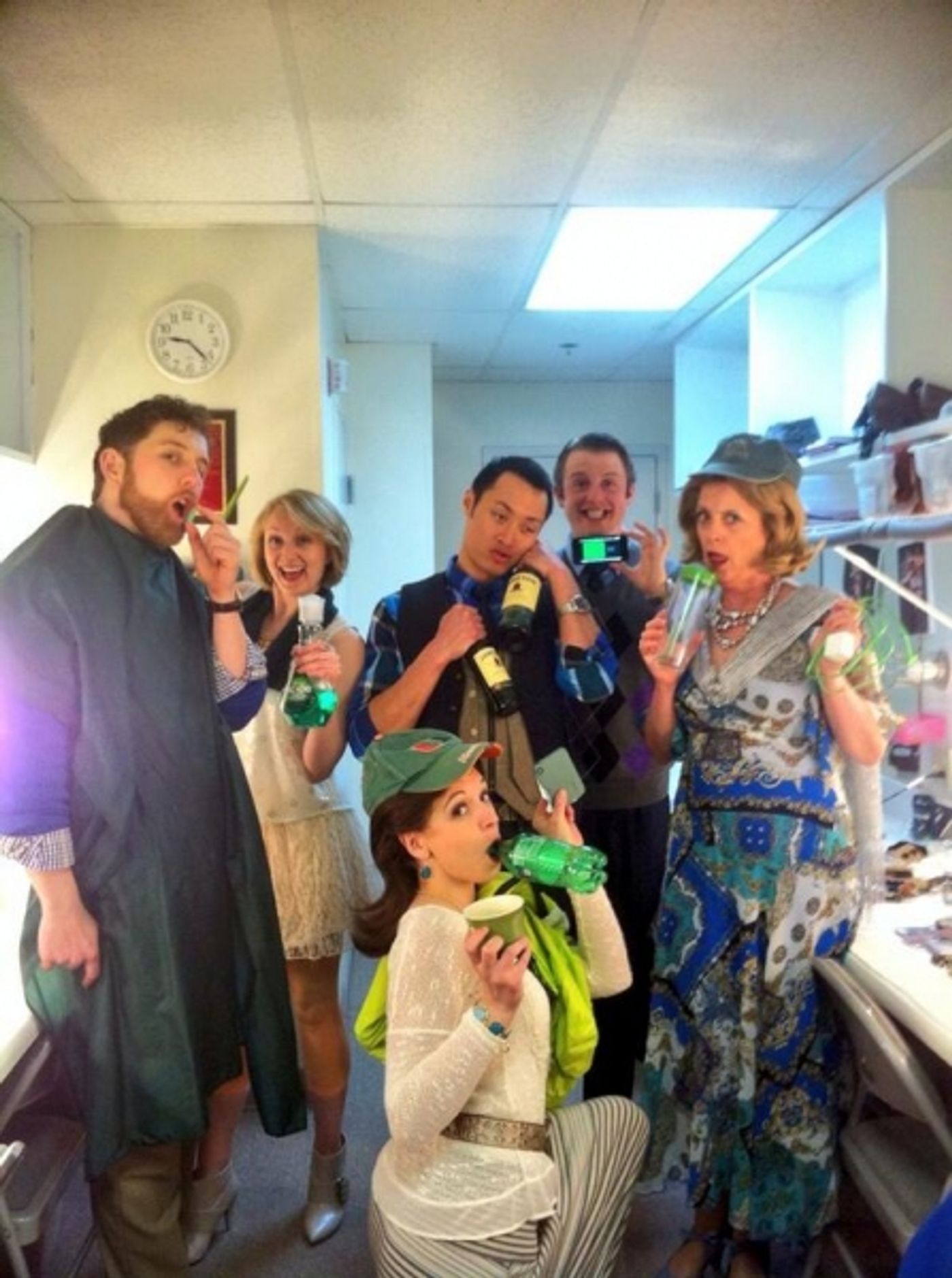 Photo Flash: Saturday Intermission Pics - March 15 - Part 2 - BULLETS OVER BROADWAY's First SIP; Plus 'THREEPENNY,' DISASTER! & More! Photo Flash: Saturday Intermission Pics - March 15 - Part 2 - BULLETS OVER BROADWAY's First SIP; Plus 'THREEPENNY,' DISASTER! & More! Image