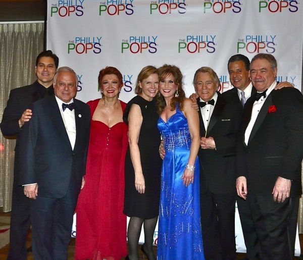 Doug LaBrecque, Philly POPS President Frank Giordano, Terre Blair Hamlisch, Jodi Bens Photo