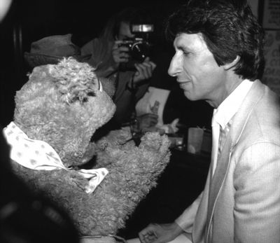 Fozzie Bear and David Brenner in New York City 1986 Photo