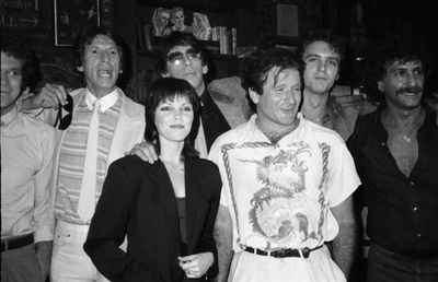 Joe Piscopo, David Brenner, Richard Belzer, Pat Benatar, Robin Williams, Neil Giraldo Photo