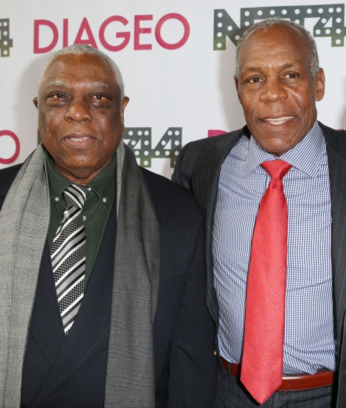 Woodie King Jr. and Danny Glover at 