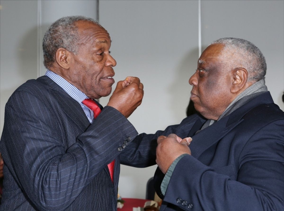 Danny Glover and Woodie King Jr.  at 