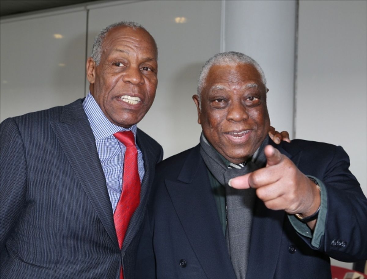 Danny Glover and Woodie King Jr.  at 