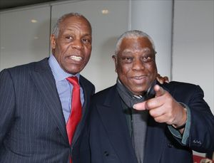 Danny Glover and Woodie King Jr. @ BroadwayWorld Danny Glover and Woodie King Jr. Photo