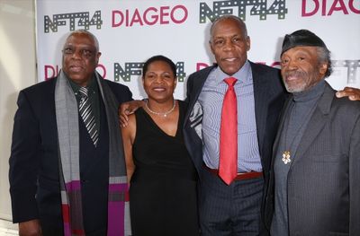Woodie King Jr., Valerie Graves, Danny Glover and Otto Neals  Photo