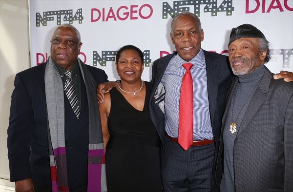 Woodie King Jr., Valerie Graves, Danny Glover and Otto Neals  Photo