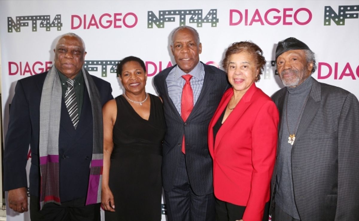 Woodie King Jr., Valerie Graves, Danny Glover, Judge Laura Blacknurne and Otto Neals  at 