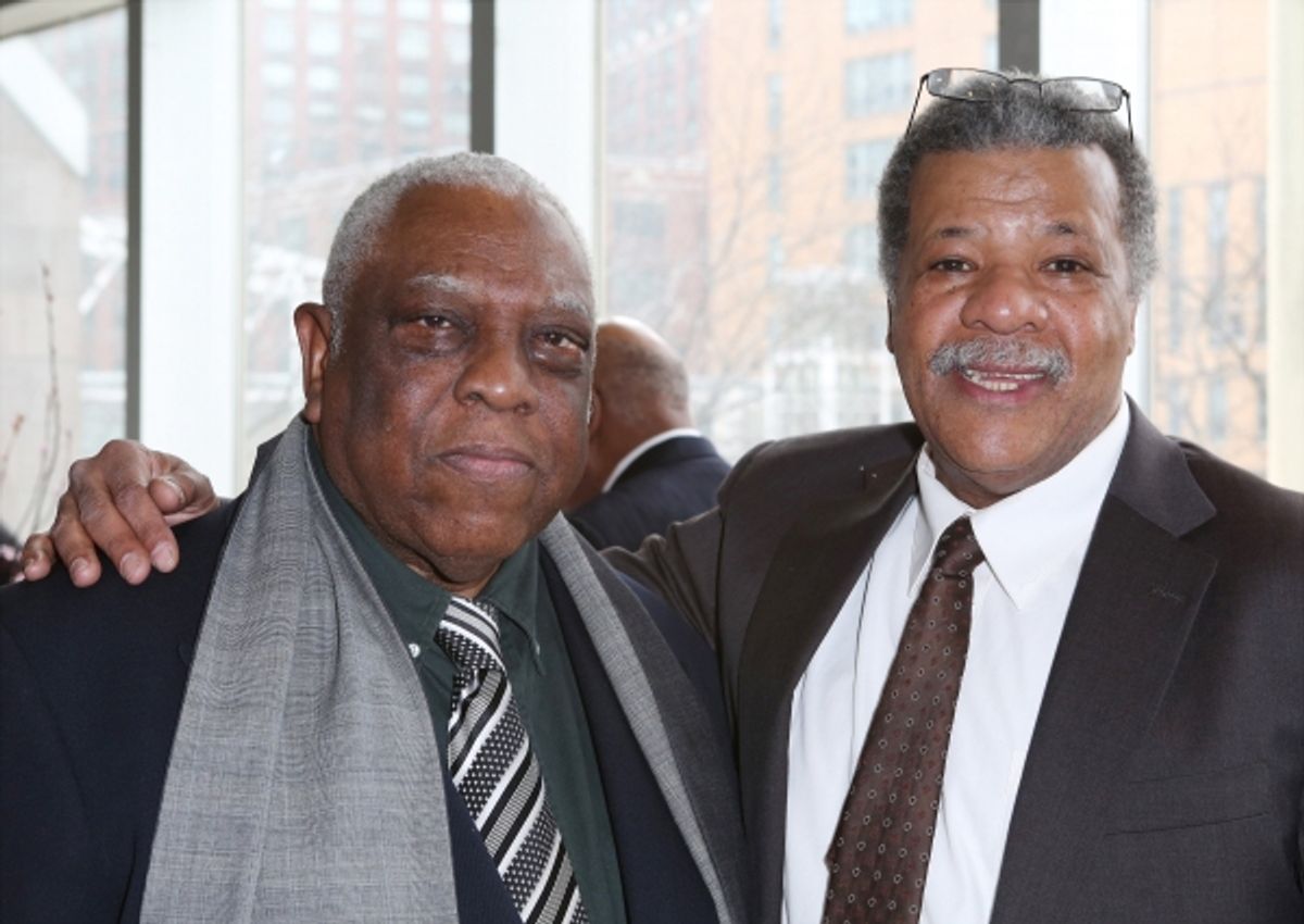 Woodie King Jr. and David Greaves  at 