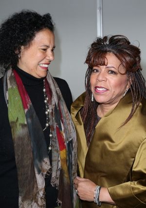 Elinor Tatum and Valerie Simpson @ BroadwayWorld Elinor Tatum and Valerie Simpson Photo