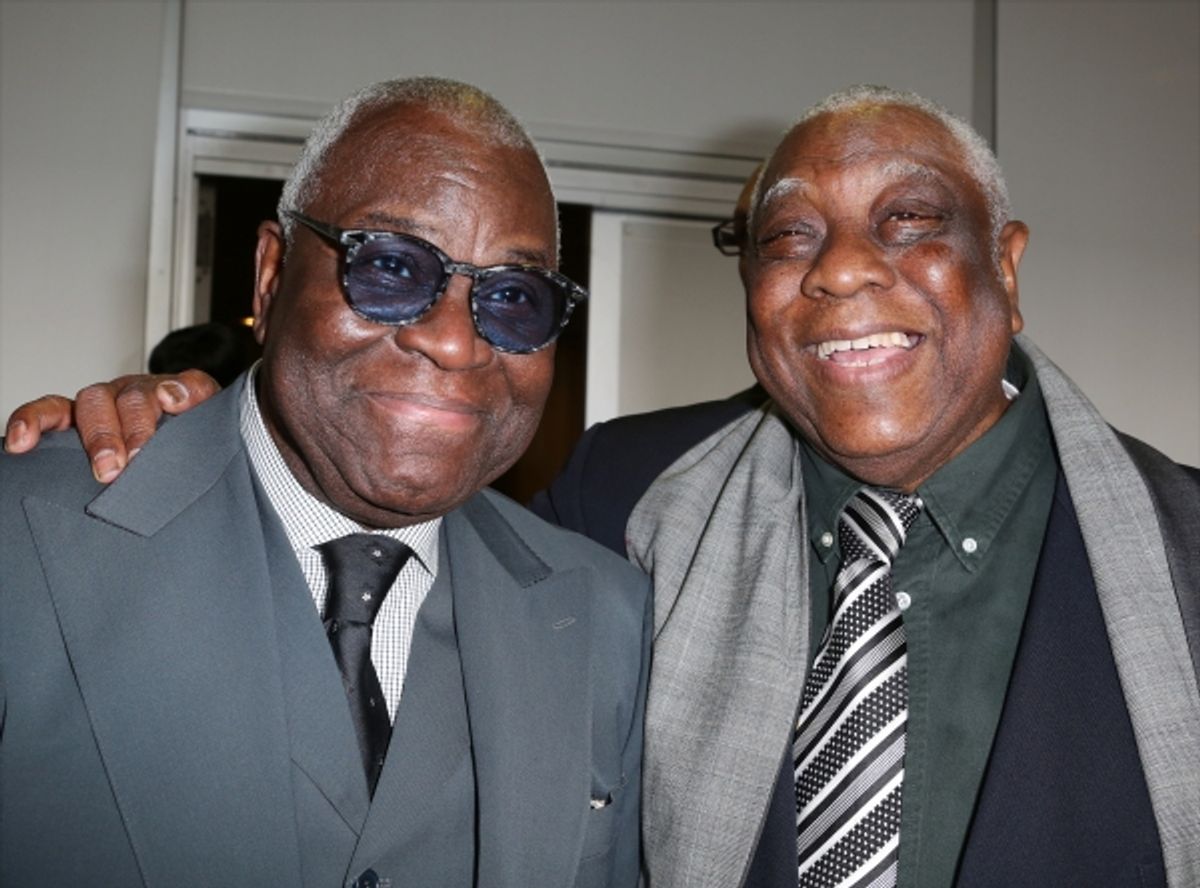 Voza Rivera and Woodie King Jr. at 