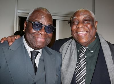 Voza Rivera and Woodie King Jr. Photo