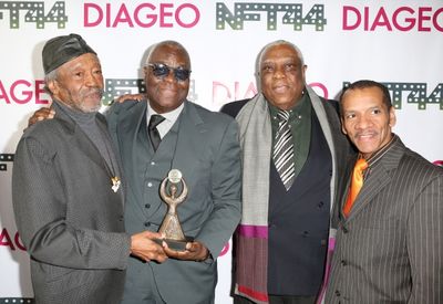 Otto Neals, Voza Rivers, Woodie King Jr. and Ralph Carper  Photo