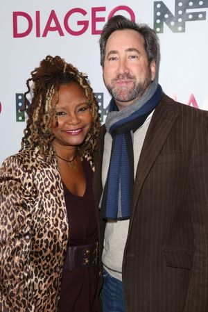 Tonya Pinkins and guest @ BroadwayWorld Tonya Pinkins and guest Photo