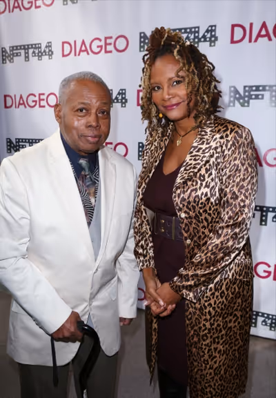 Playwright Ed Bullins and Tonya Pinkins  Photo