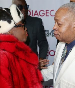 Irene Gandy and Playwright Ed Bullins Photo