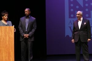 Inez Dickens, Robert Townsend and Charles Rangel @ BroadwayWorld Inez Dickens, Robert Townsend and Charles Rangel Photo