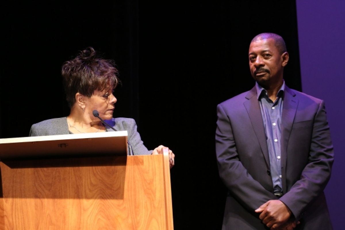 Inez Dickens and Robert Townsend  at 