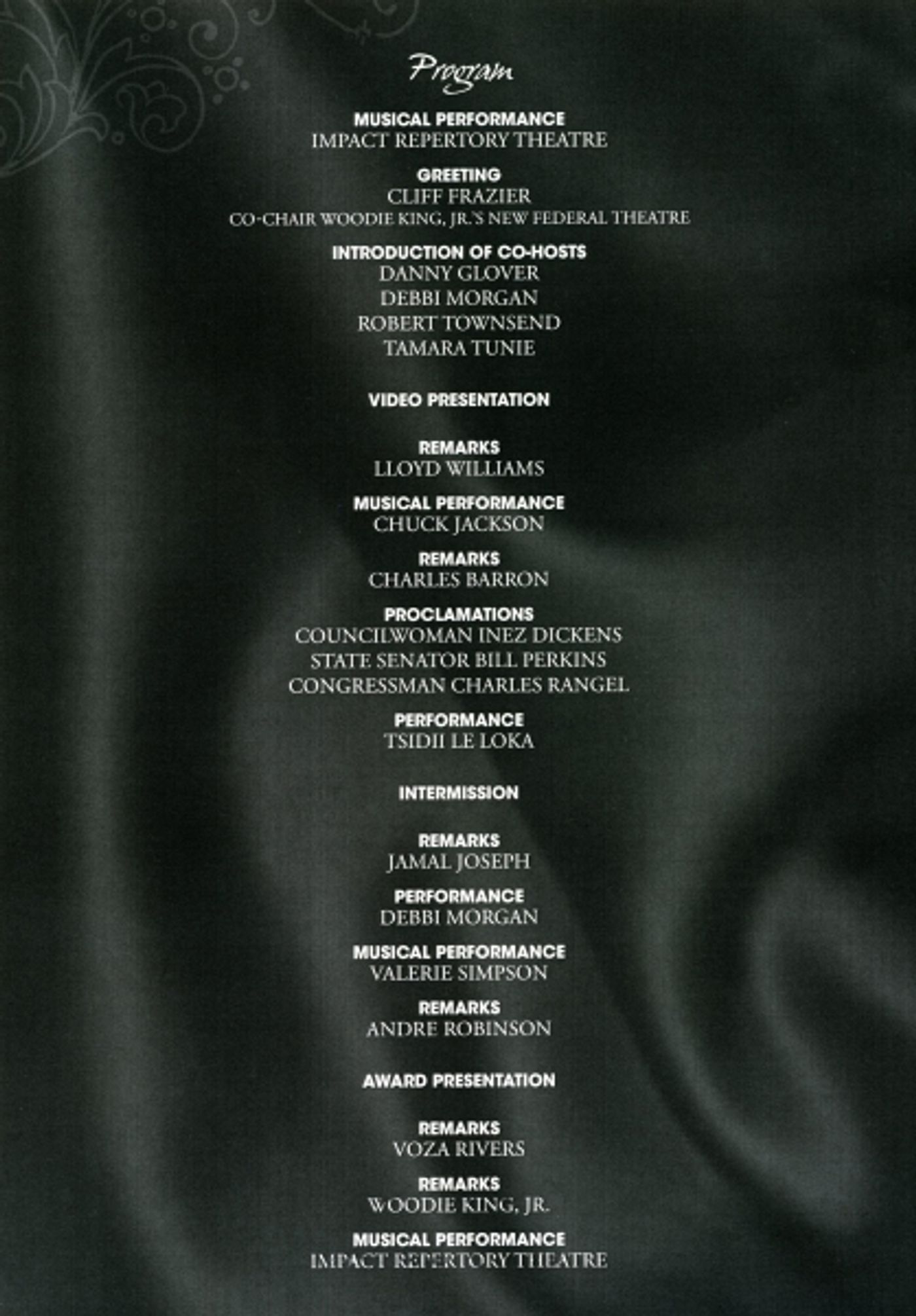 Photo Coverage: New Federal Theatre Honors Voza Rivers - Part One  Image