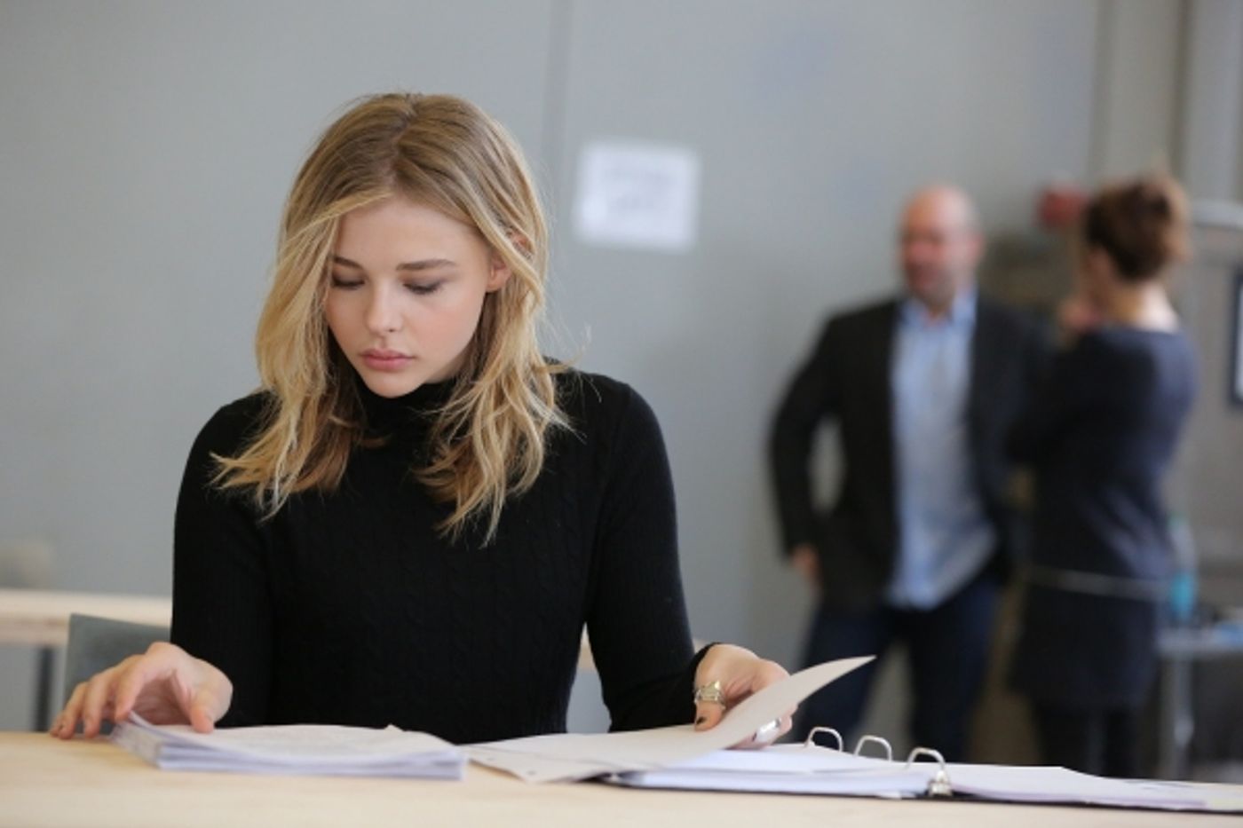 Photo Flash: In Rehearsal with Chloe Grace Moretz, Jennifer Westfeldt and More in THE LIBRARY at the Public Image