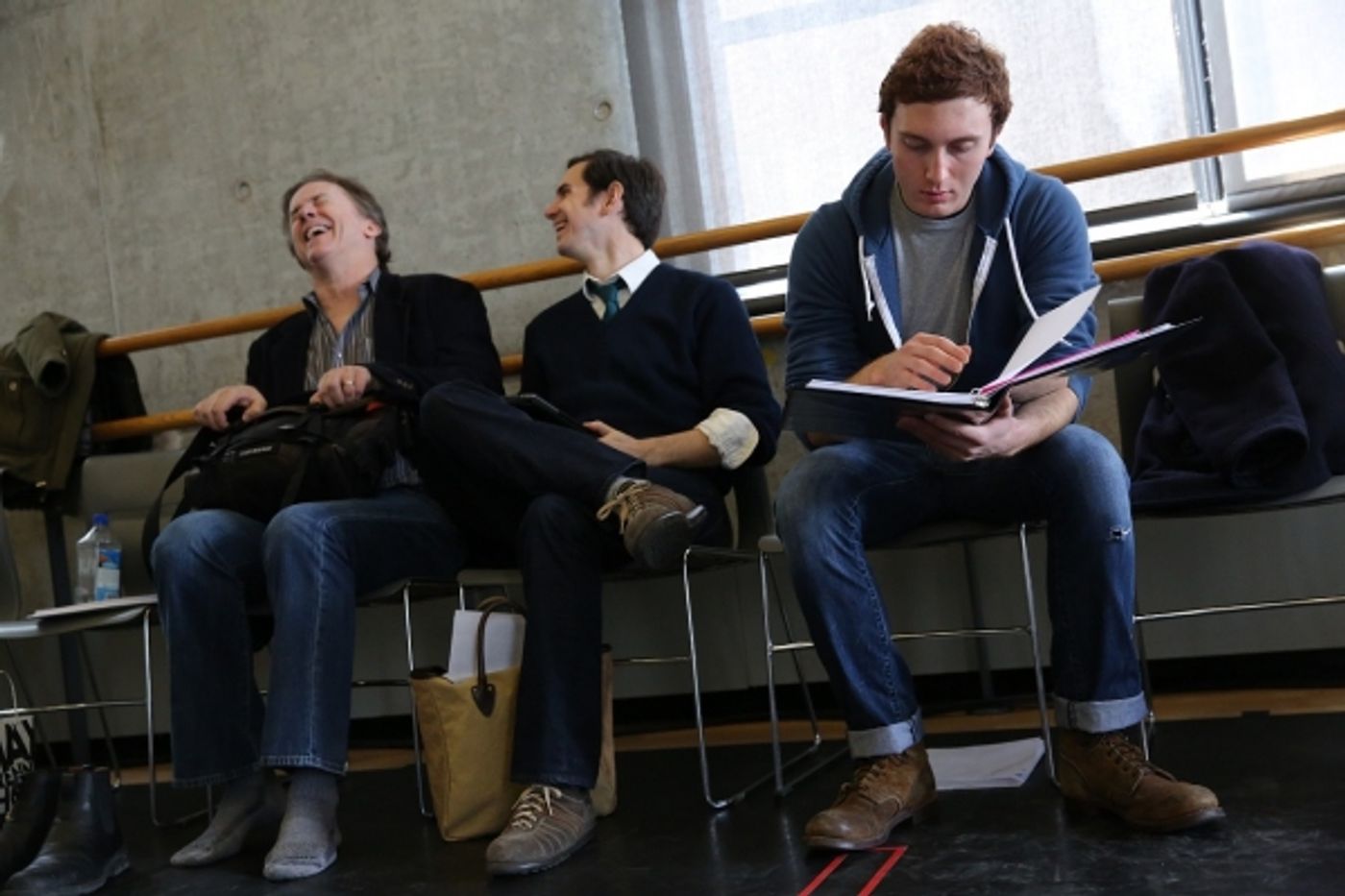 Photo Flash: In Rehearsal with Chloe Grace Moretz, Jennifer Westfeldt and More in THE LIBRARY at the Public Image