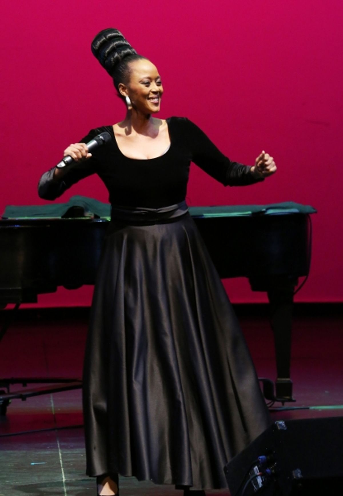  performs at Woodie King Jr.''s New Federal Theatre 44th Anniversary Gala honoring Voza Rivers at BMCC Tribeca Performing Arts Center on March 16, 2014 in New York City. at 