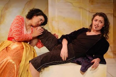 Tiffany Abercrombie (Lady Fancy) and Elisabeth Preston (Wittmore) Photo
