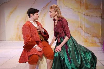 Amy Driesler (Leander Fancy) and Julia Campanelli (Lady Knowell) Photo