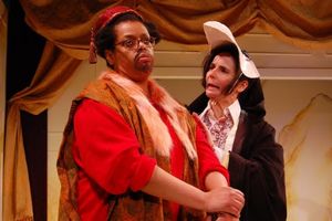Natalie Lebert (Sir Patient Fancy) and Virginia Baeta (Sir Credulous Easy) @ BroadwayWorld Natalie Lebert (Sir Patient Fancy) and Virginia Baeta (Sir Credulous Easy) Photo