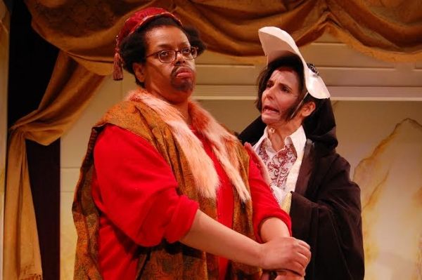 Natalie Lebert (Sir Patient Fancy) and Virginia Baeta (Sir Credulous Easy) Photo