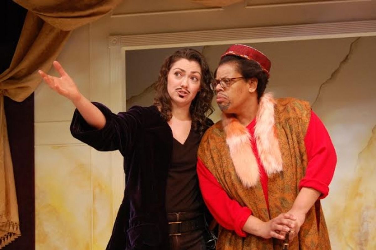 Elisabeth Preston (Wittmore) and Natalie Lebert (Sir Patient Fancy) at 