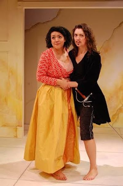 Tiffany Abercrombie (Lady Fancy) and Elisabeth Preston (Wittmore) Photo