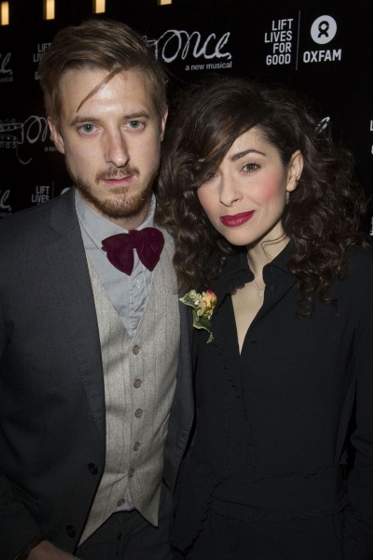 Arthur Darvill (Guy) and Zrinka Cvitesic (Girl)  at 