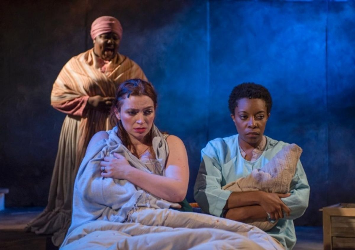 Jasondra Johnson, Harmony France and Sydney Charles at 