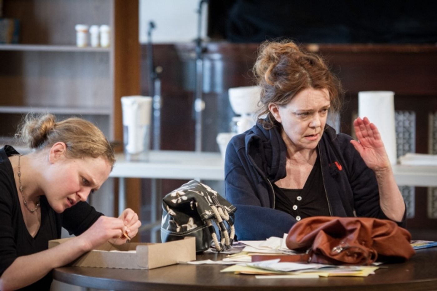 Photo Flash: In Rehearsal with Amy Morton and More in the World Premiere of THE WAY WEST at Steppenwolf Photo Flash: In Rehearsal with Amy Morton and More in the World Premiere of THE WAY WEST at Steppenwolf Image