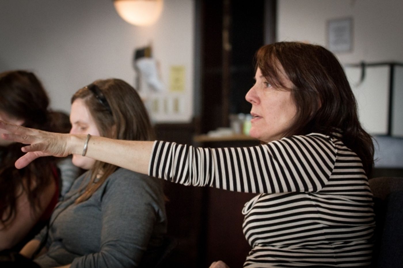 Photo Flash: In Rehearsal with Amy Morton and More in the World Premiere of THE WAY WEST at Steppenwolf Photo Flash: In Rehearsal with Amy Morton and More in the World Premiere of THE WAY WEST at Steppenwolf Image