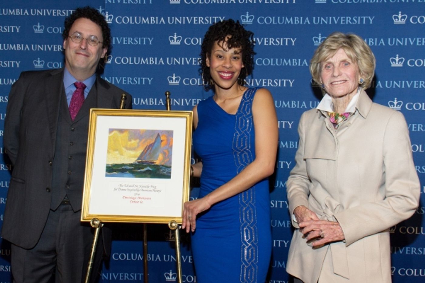Photo Coverage: Dominique Morisseau Receives 2014 Edward M. Kennedy Prize For Drama Photo Coverage: Dominique Morisseau Receives 2014 Edward M. Kennedy Prize For Drama Image