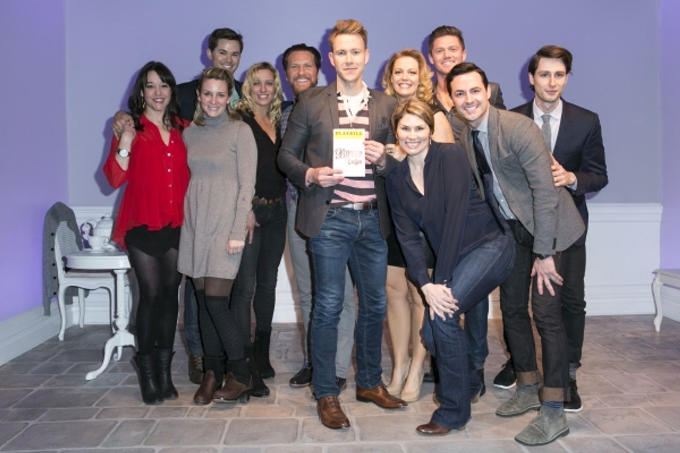 Photo Coverage: Christopher J. Hanke Joins BUYER & CELLAR and Celebrates Birthday!  Image