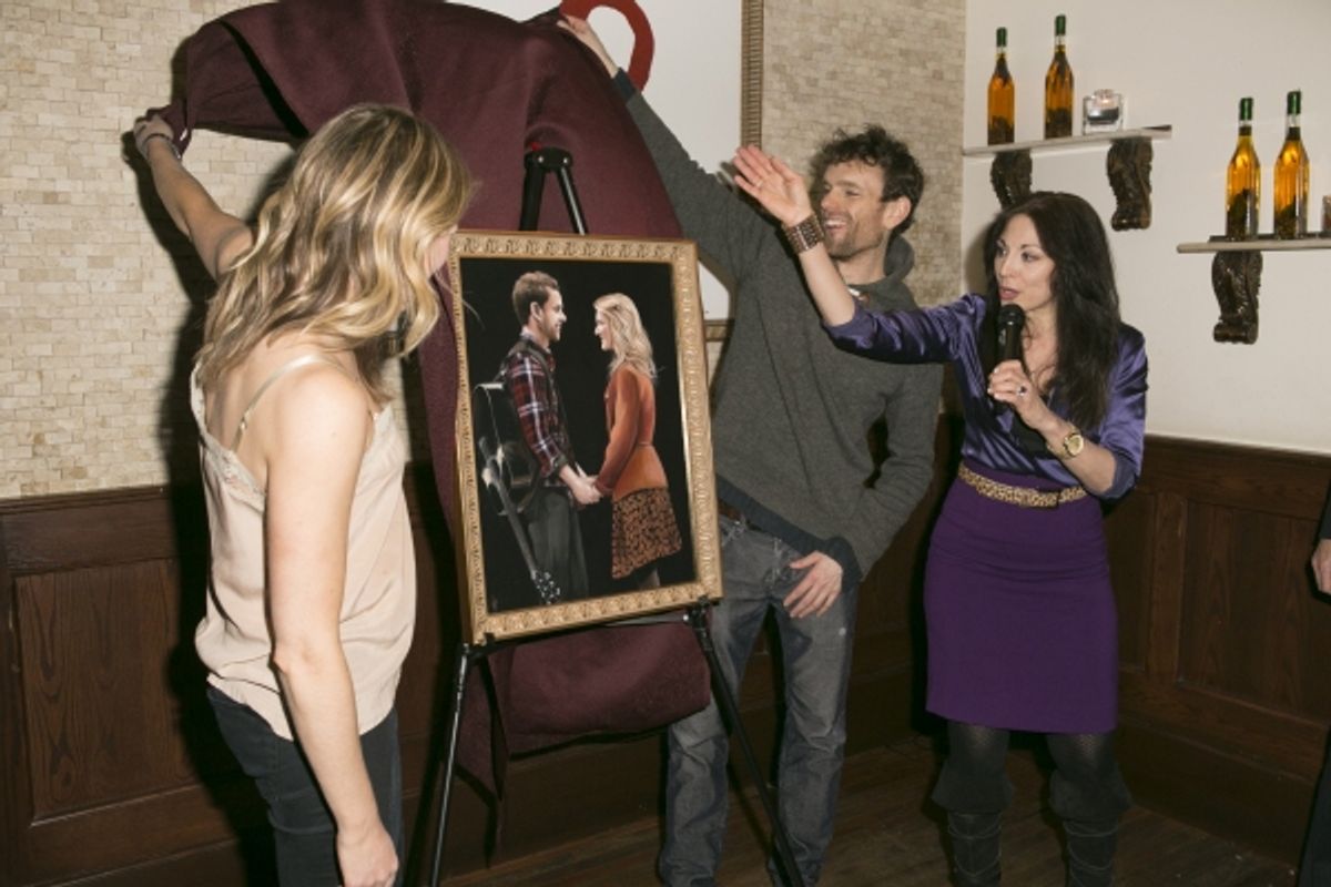 Joanna Christie, Paul Nolan and Valerie Smaldone at 