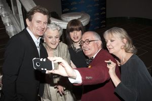 Charles Edwards, Angela Lansbury, Jemima Rooper, Simon Jones and Serena Evans @ BroadwayWorld Charles Edwards, Angela Lansbury, Jemima Rooper, Simon Jones and Serena Evans Photo